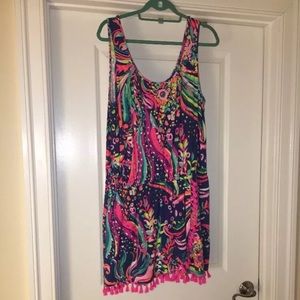 Euc Lilly Pulitzer Romper Size XL